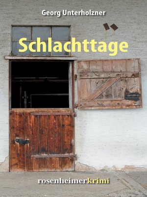 cover image of Schlachttage